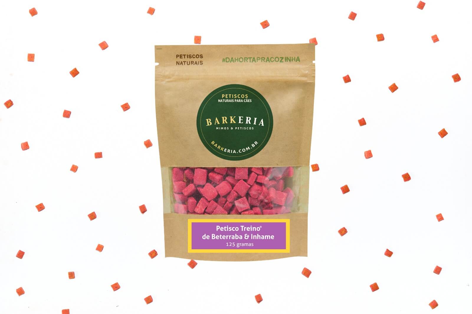 Petisco Treino®️ Natural de Beterraba e Inhame